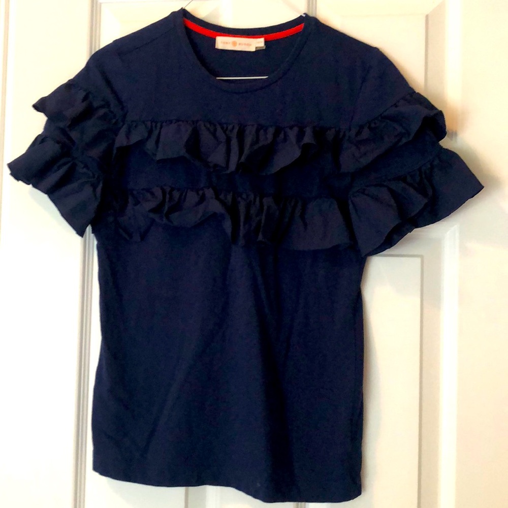 Navy Tory Burch top sz xs